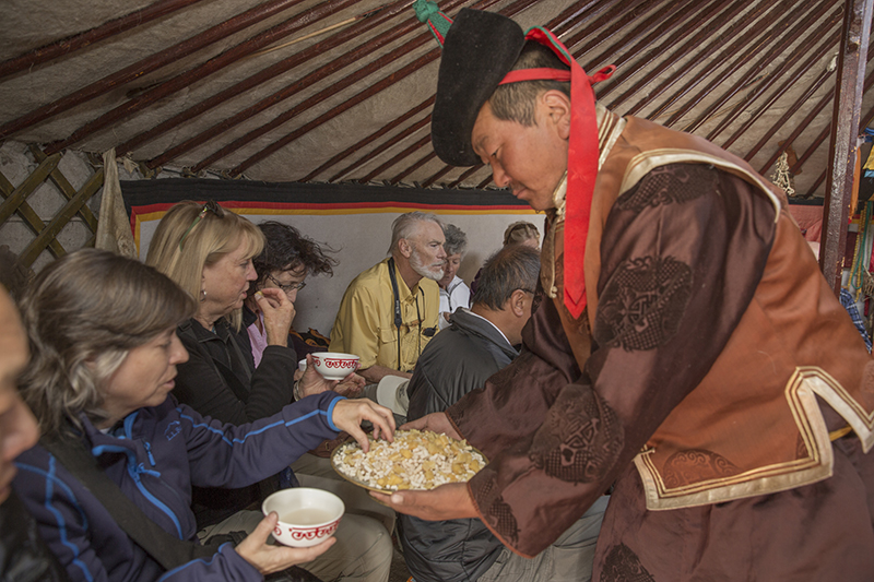 mongolian milk tea 